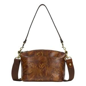 Patricia Nash Marcie Leather Crossbody Owl Print - New w Tags - Retail - $169.95